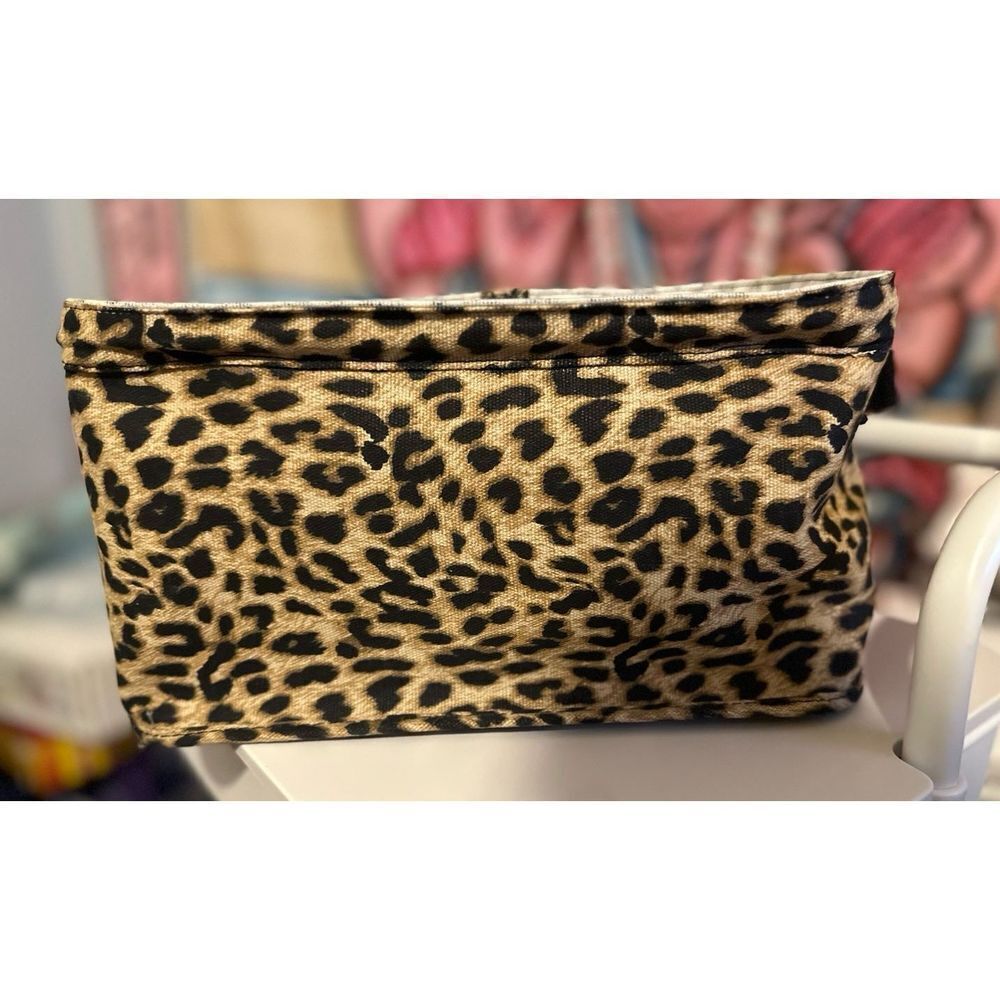 Rare Victoria Secret leopard bin